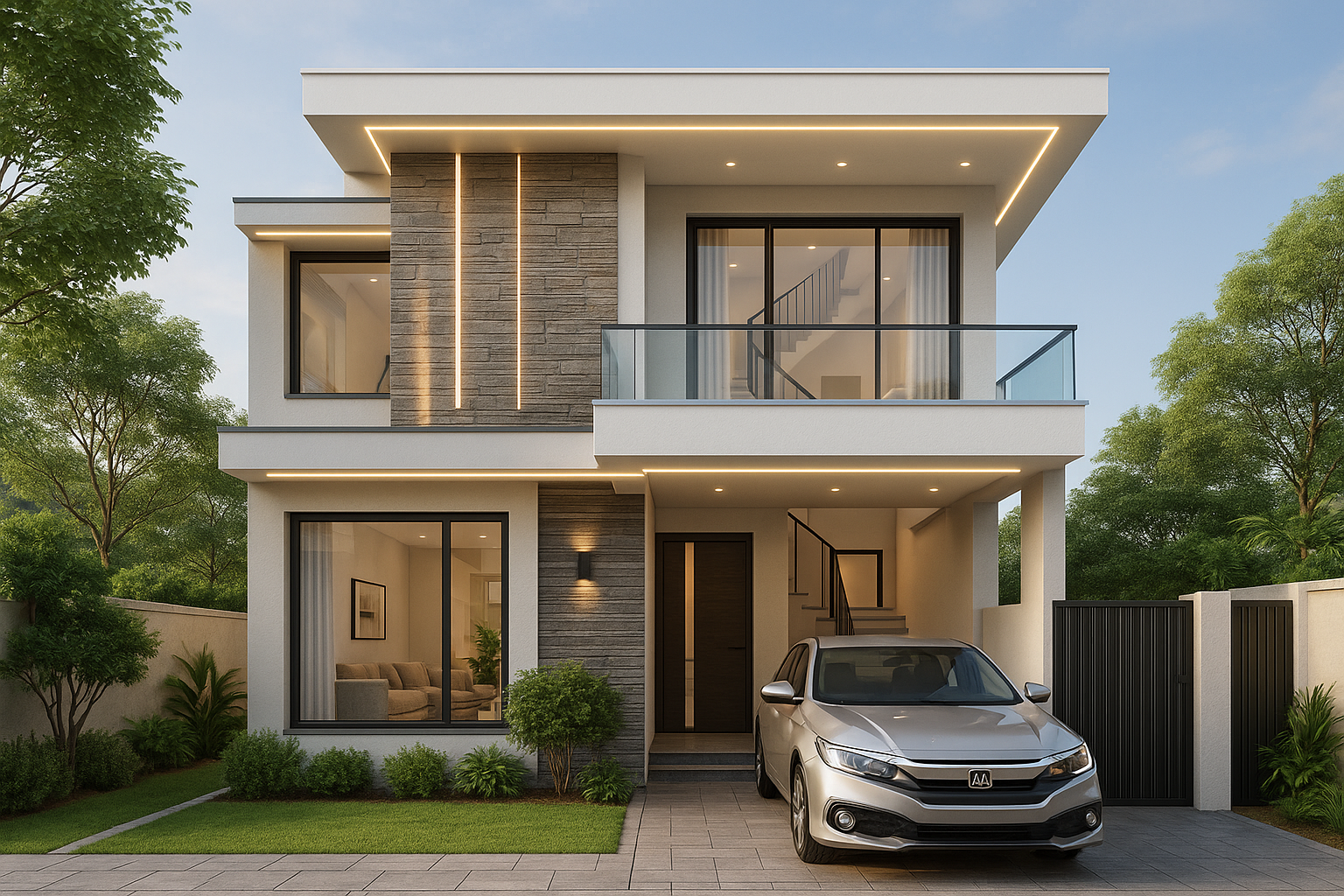 400 Sqyd Modern Bangalow Design in Karachi