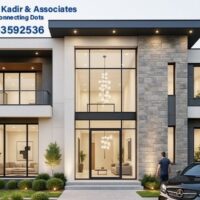 Stylish Family Elevation