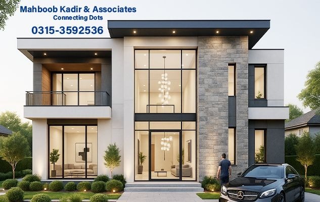 Stylish Family Elevation
